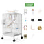 Parrot Xuanfeng Bird Cage With Feeder Toy Grass Nest Breeding Box