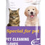 PET Cleaning  Deodorizing Bathing Wipes ForDogs And Cats, Nourish Fur Coconut OilGrooming Wipes For Dogs, Pet Cleaning GlovesWipes For Daily Care And Traveling.Hypoallergenic
