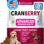 Do Not Sell On Amazon Dog UTI Treatment Cranberry Supplement Bladder Control Urinary Tract Infection Incontinence Pill Bladder Stones UTI Medicine Treats 70 Soft Chews For Kidney Support With Fish Oil