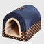 Pet Big Dog House Fully Removable And Washable Pet Kennel Cylinder Portable Dog House Golden Retriever Kennel