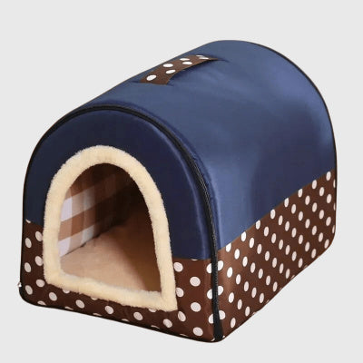Pet Big Dog House Fully Removable And Washable Pet Kennel Cylinder Portable Dog House Golden Retriever Kennel